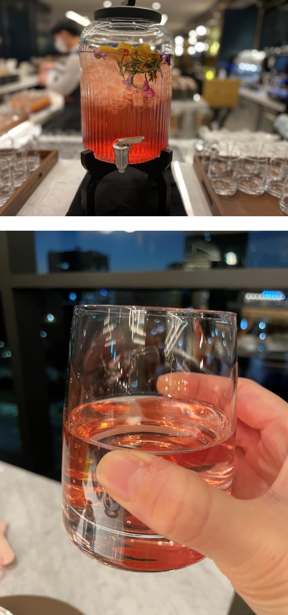 서울 잠실 소피텔 페메종 - 레몬 히비스커스 워터