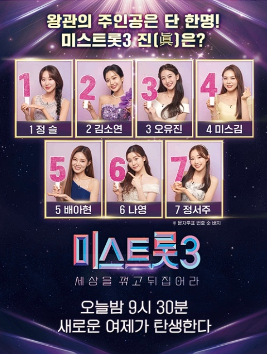 미스트롯3-결승-포스터