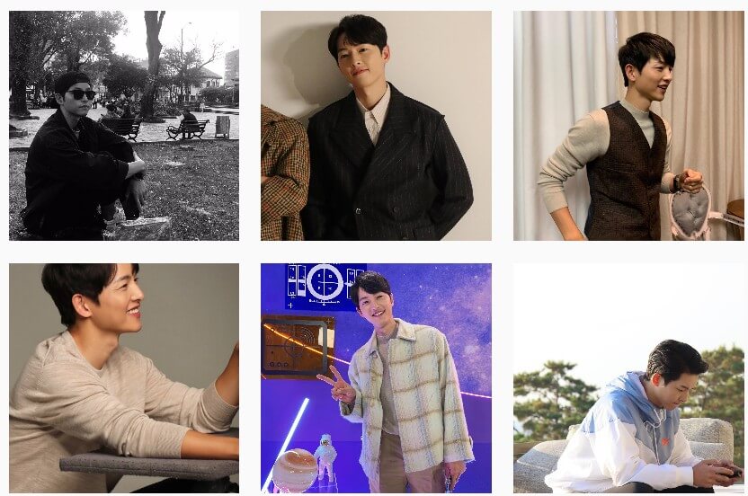 송중기 인스타그램 사진들