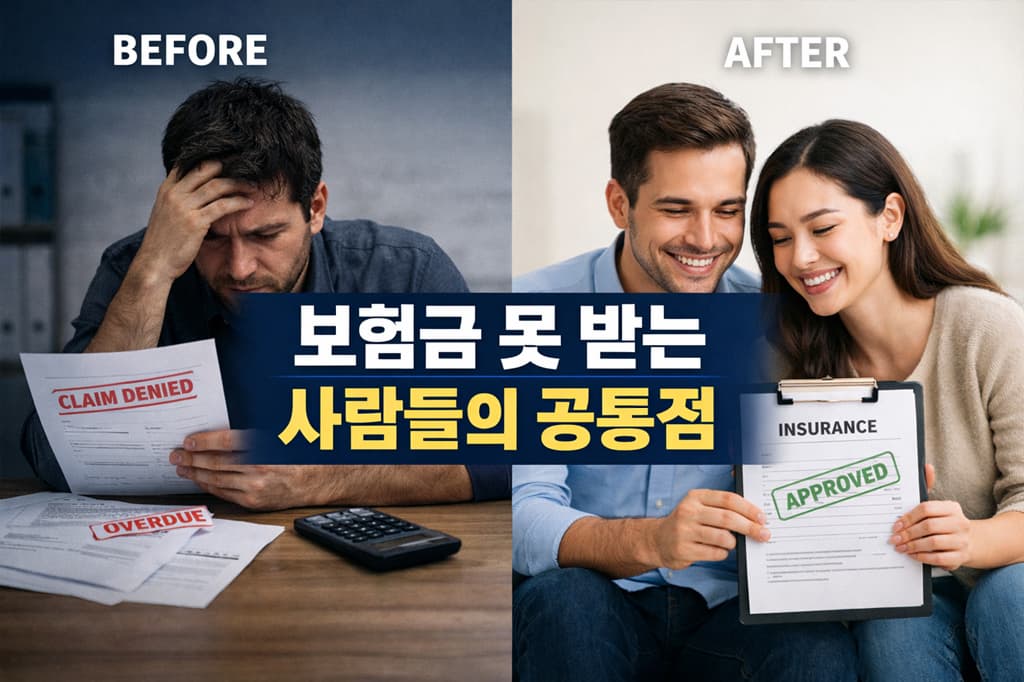 모르면 손해인 보험금 못 받는 사람들의 공통점