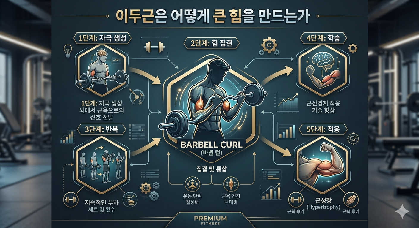 이두근은 어떻게 큰 힘을 만드는가