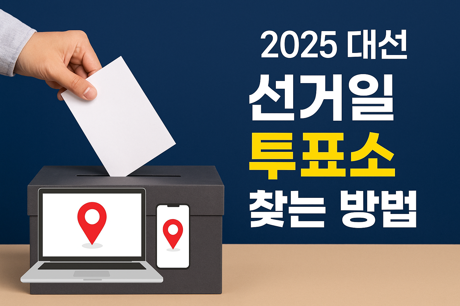 2025 대선 투표소, 어디서 투표하는지 지금 바로 확인하세요!