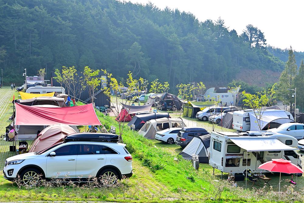 경남 고성상족암오토캠핑장 소개