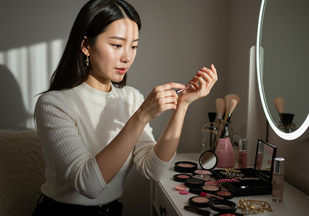 혈관색, 액세서리, 립 컬러로 알아보는 '초간단' 웜톤 vs 쿨톤 진단법 퍼스널 컬러는?