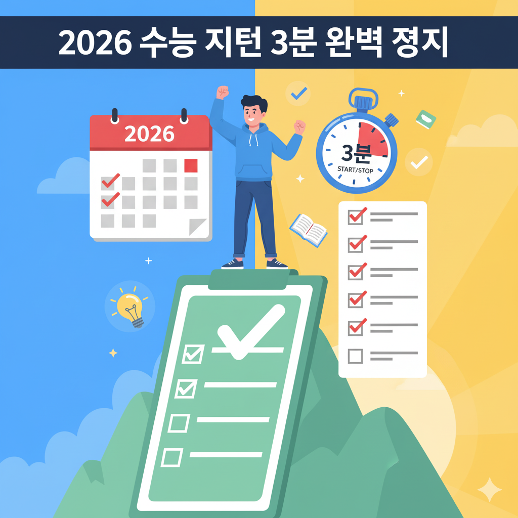 2026 수능 일정