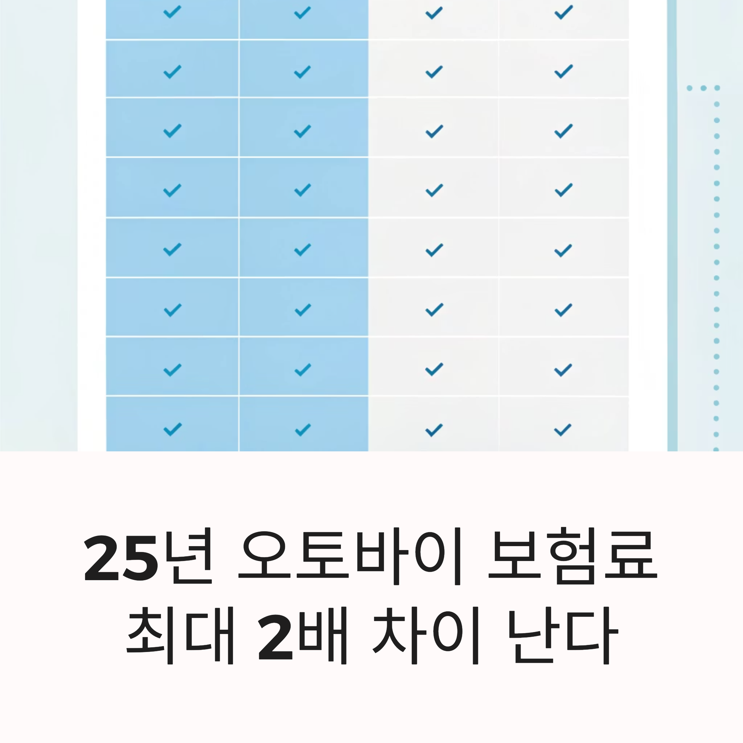 2025년 보험사별 오토바이 보험료, 왜 이렇게 차이 날까?