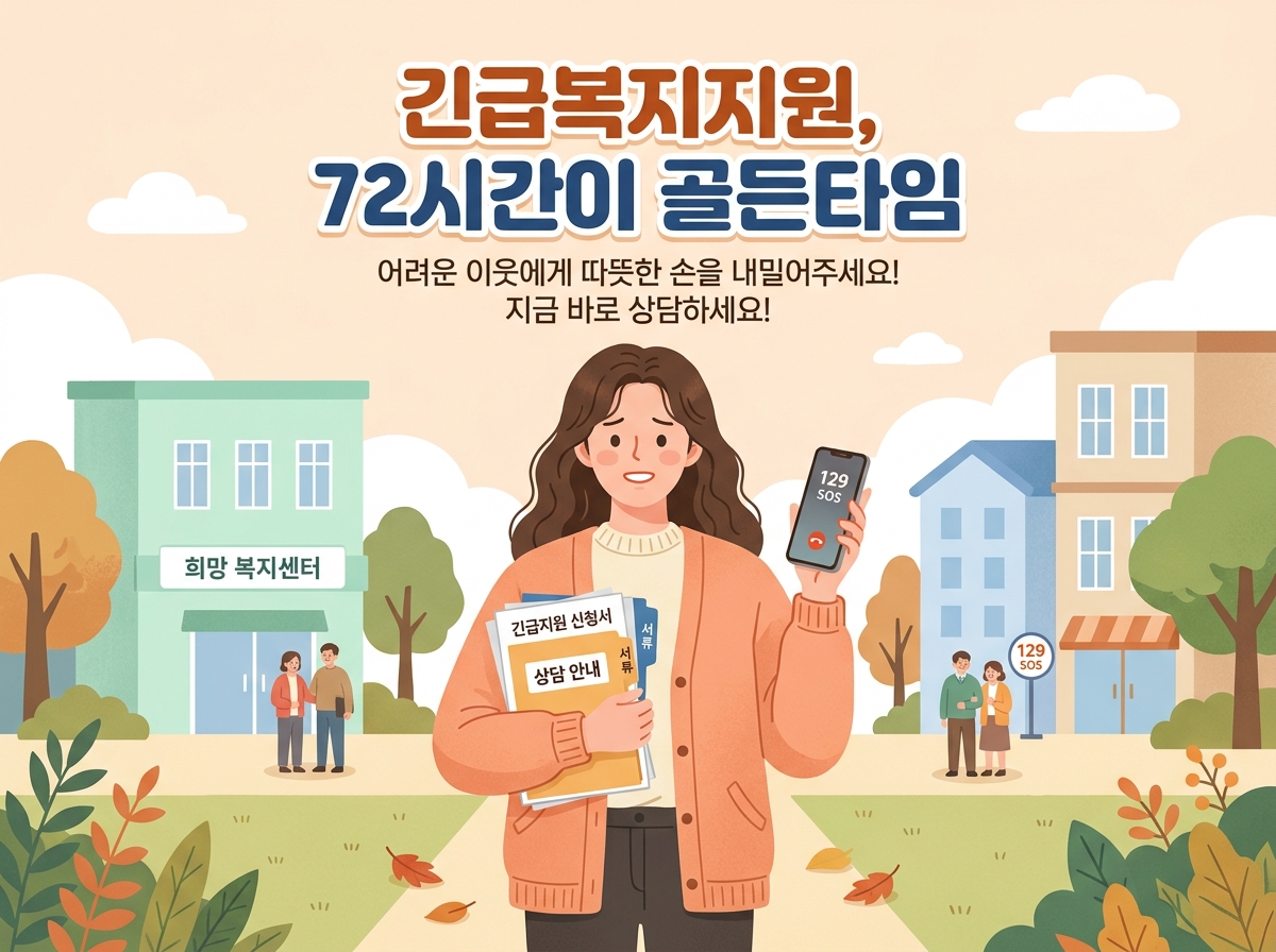 긴급복지지원, 72시간이 골든타임