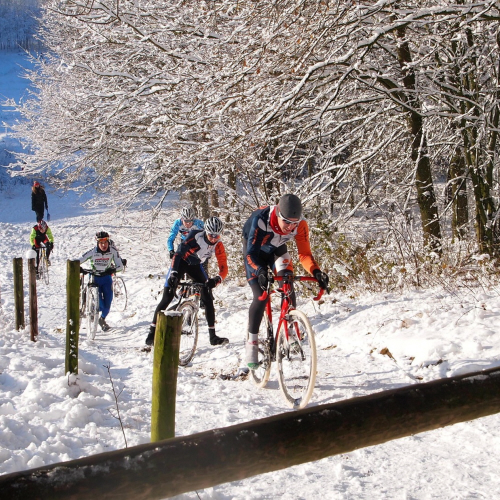 로드 자전거 업힐 구간에서 리듬을 지키며 오르는 모습
