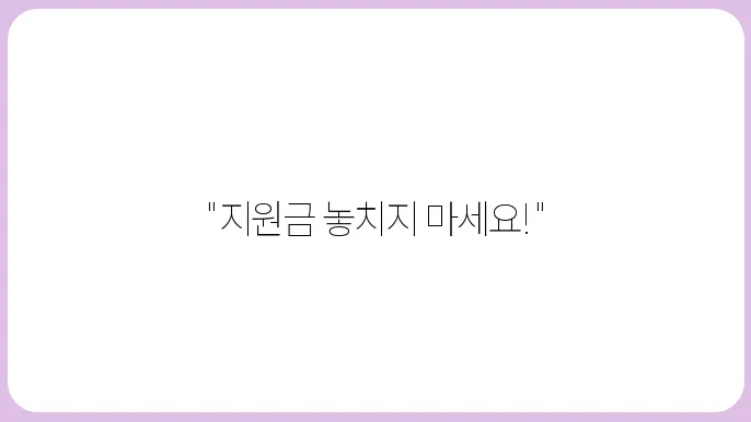 민생회복 소비쿠폰 신청 놓치면 지원금 날아갑니다