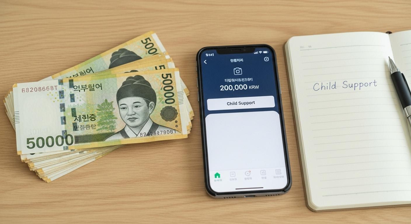 양육비 20만원 지급