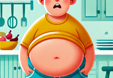 간경변증으로 인한 복수 차오른 배