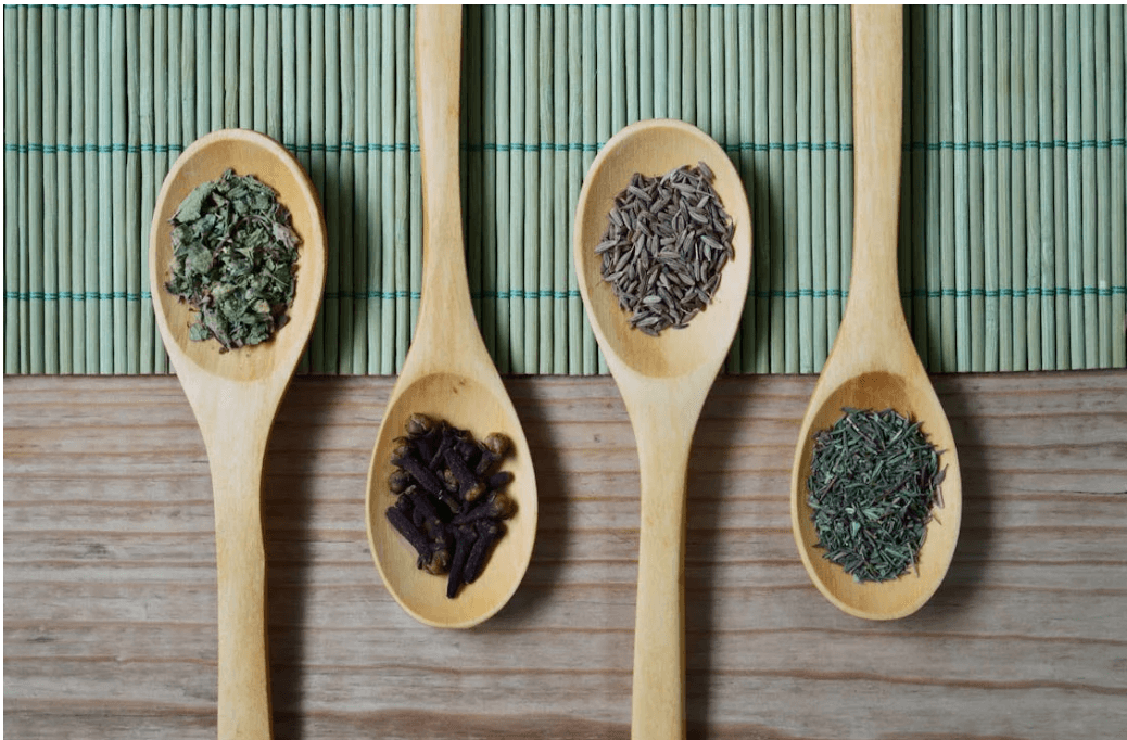 여러 허브 사진