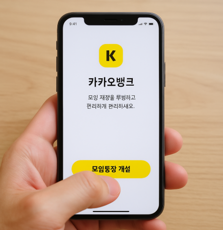 카카오뱅크 모임통장 개설 방법 5분 만에 만드는 순서
