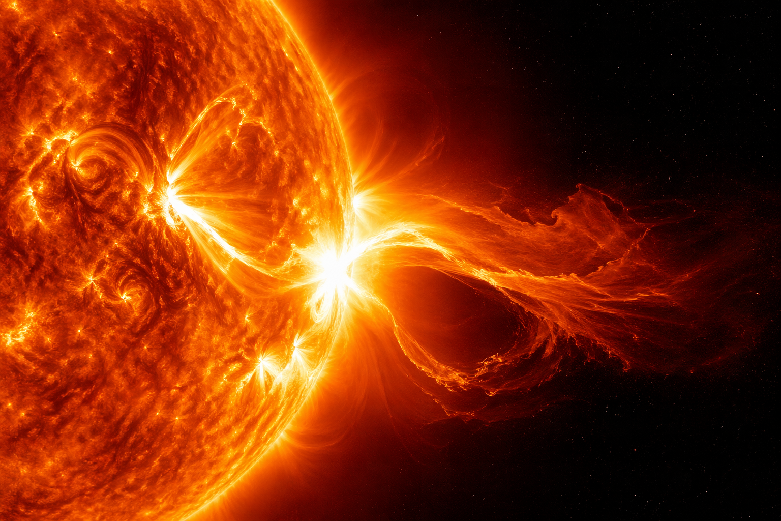 태양 플레어는 왜 갑자기 강하게 터질까? (자기장의 꼬임, 폭발적인 에너지 방출, 지구에 미치는 영향)