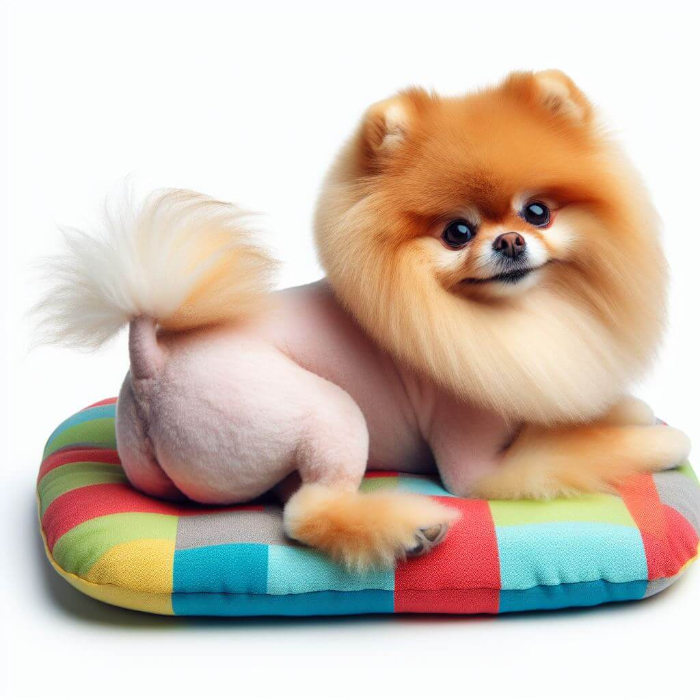 알로페시아 포메라니안 치료 스파