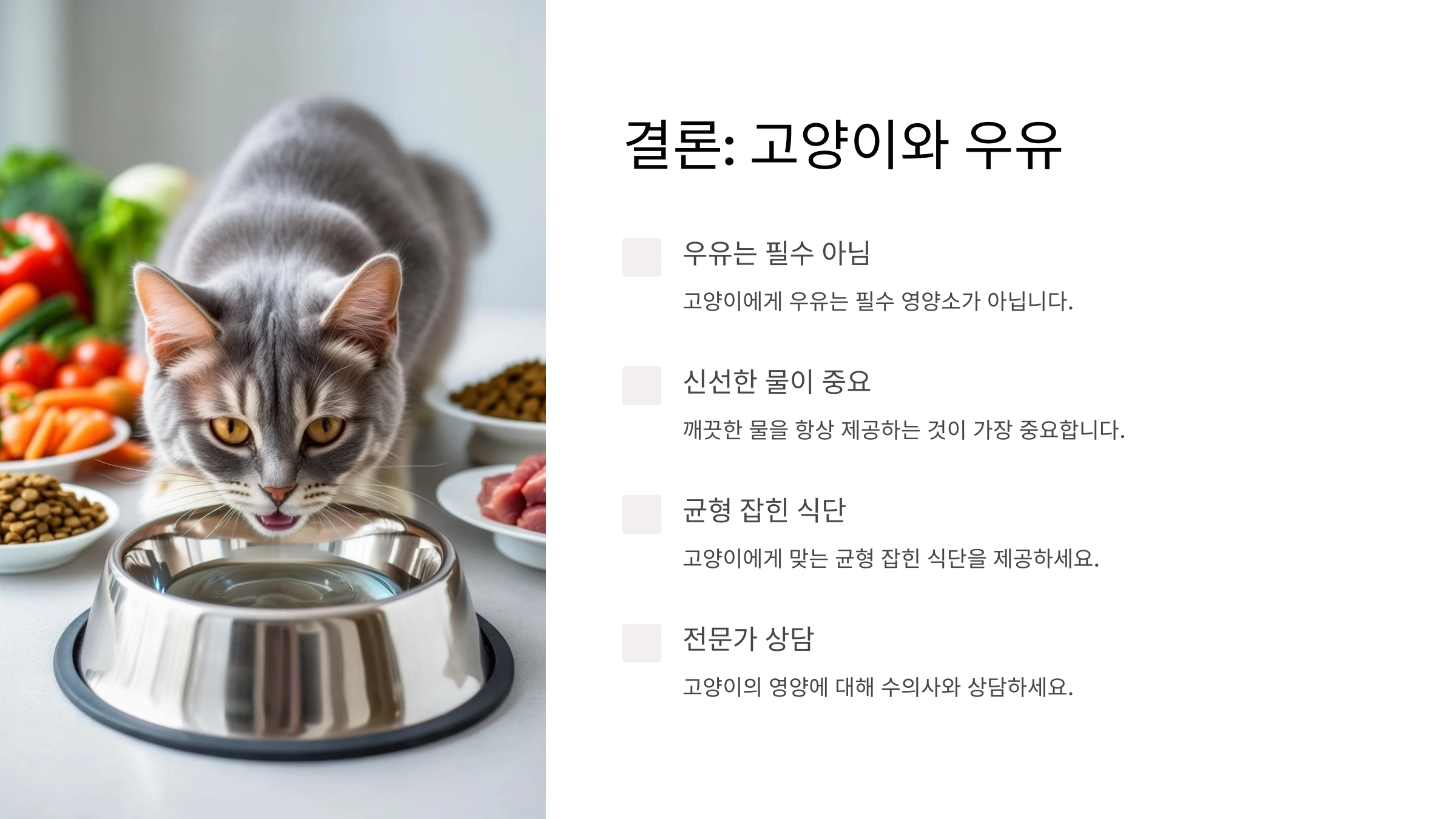 고양이가 우유를 먹어도 괜찮을까? 유당불내증과 대처법