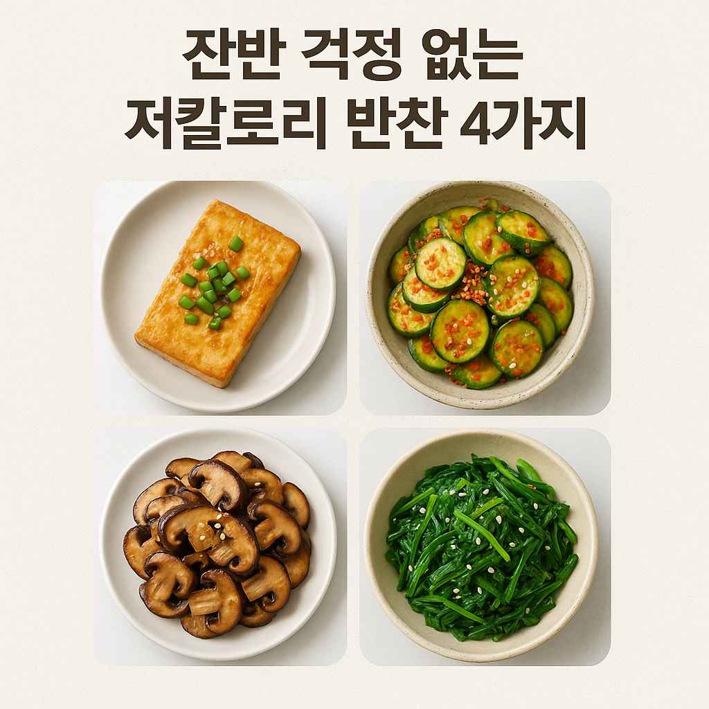 잔반 걱정 없는 저칼로리 반찬 4가지-1