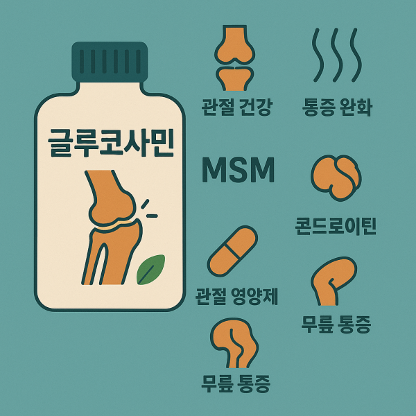 글루코사민 효능 완전 정리