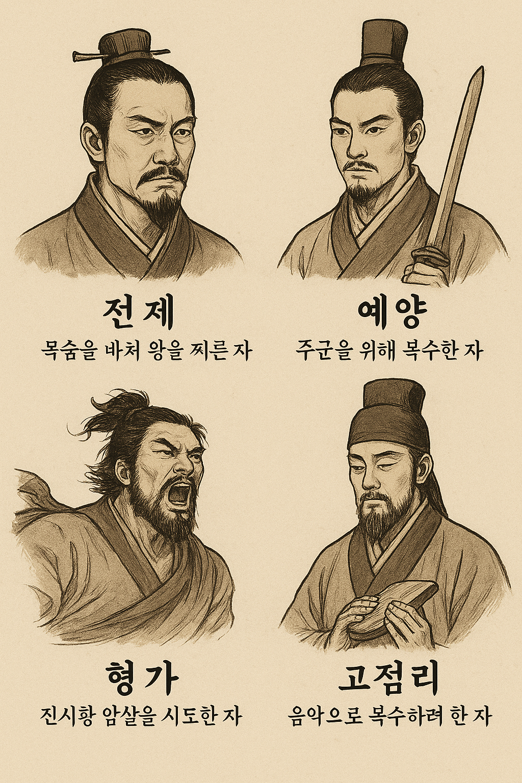 자객열전의 자객들