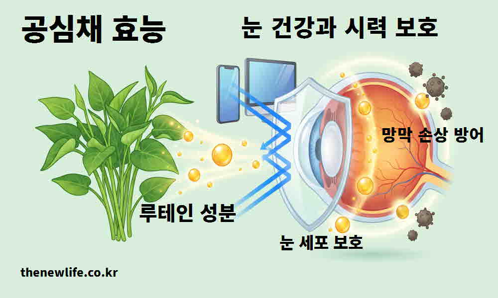 공심채 효능 눈 건강 시력 보호