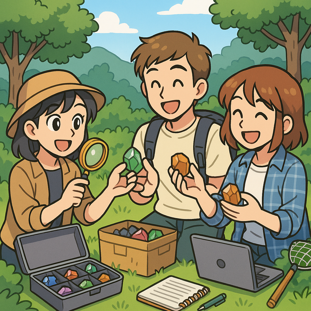 광물 수집 커뮤니티와 교환 문화 – 혼자보다 함께 즐기는 방법