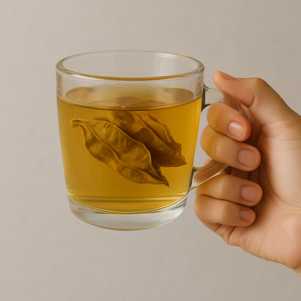 작두콩차 물대신