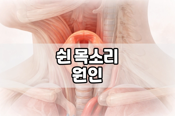 쉰 목소리 원인