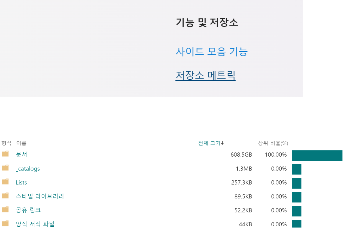 원드라이브 저장조 확인