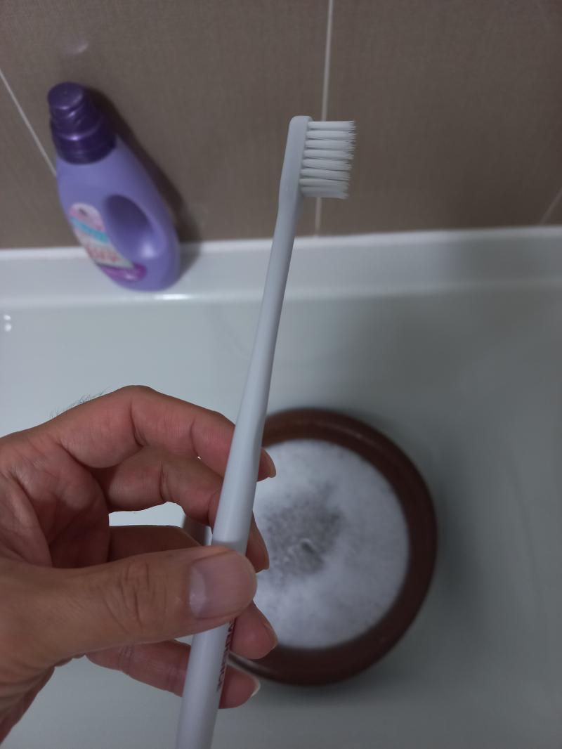 버리는 칫솔 섬세모