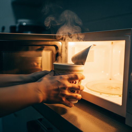 전자레인지 넣으면 안되는 것