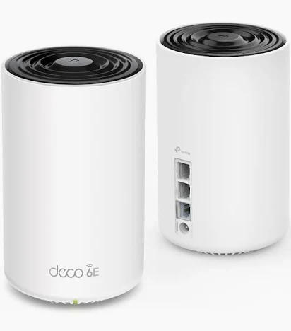 티피링크 DECO XE75 PRO 공유기 화이트 색상 세트