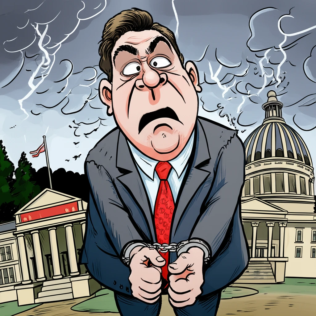 라힘 바퀴 시장, 왜 구치소에서 잡혀