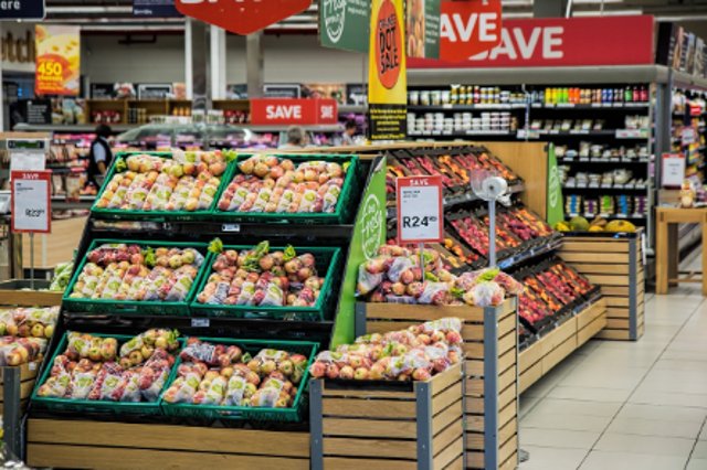 할인마트 과일코너