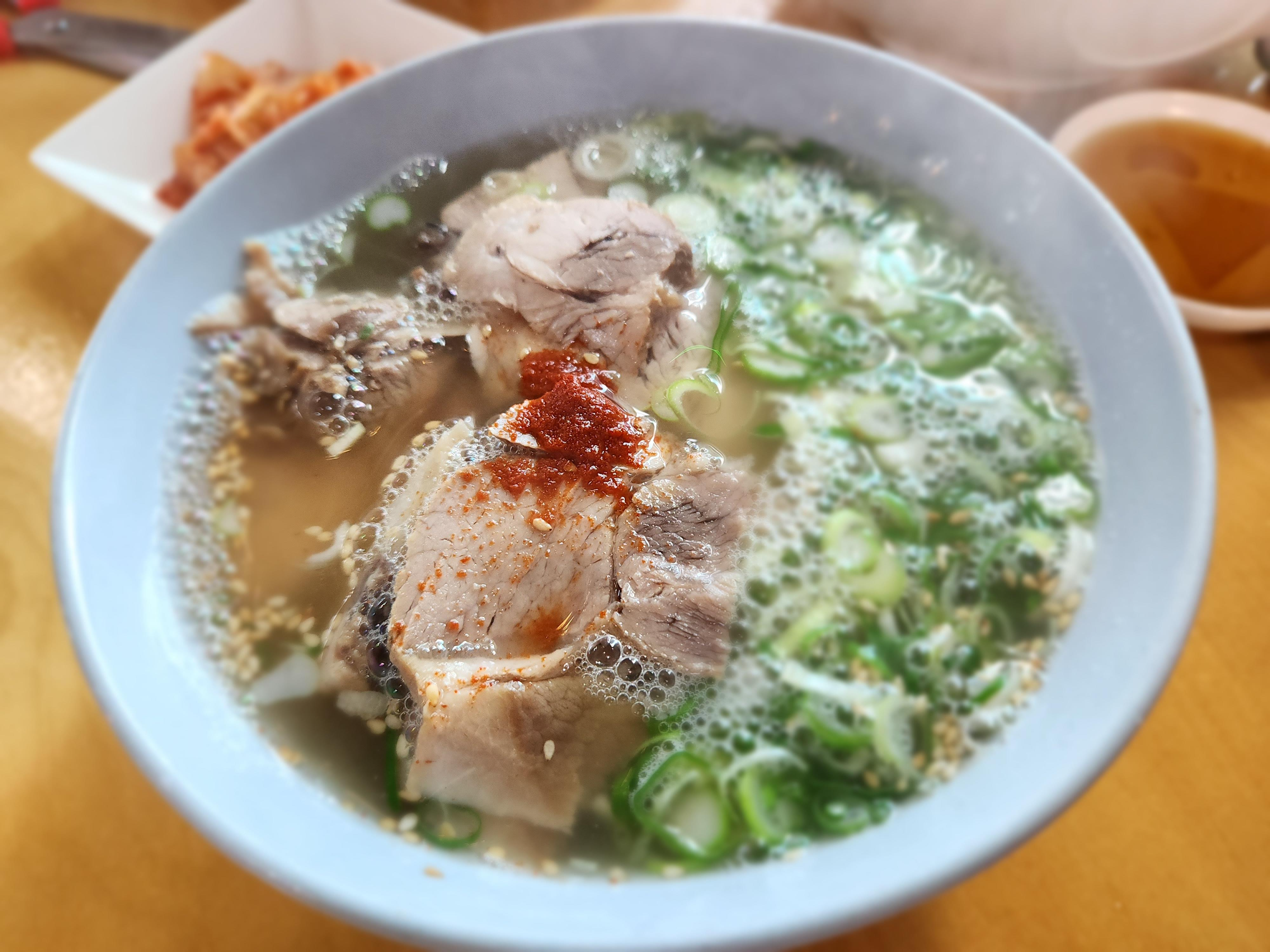 협재 신국수 고기국수