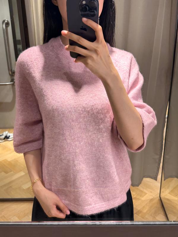 앤아더스토리즈 박시 알파카 니트 스웨터 1062617