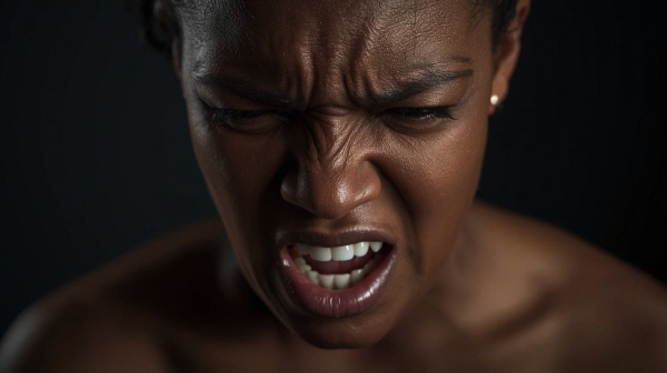 내면의 감정과 가치가 흔들릴 때 피어나는 분노에 관한 그림