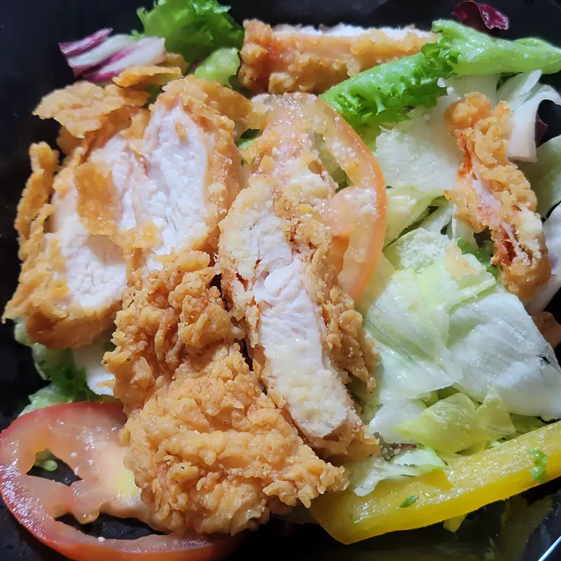 kfc-징거샐러드-사진
