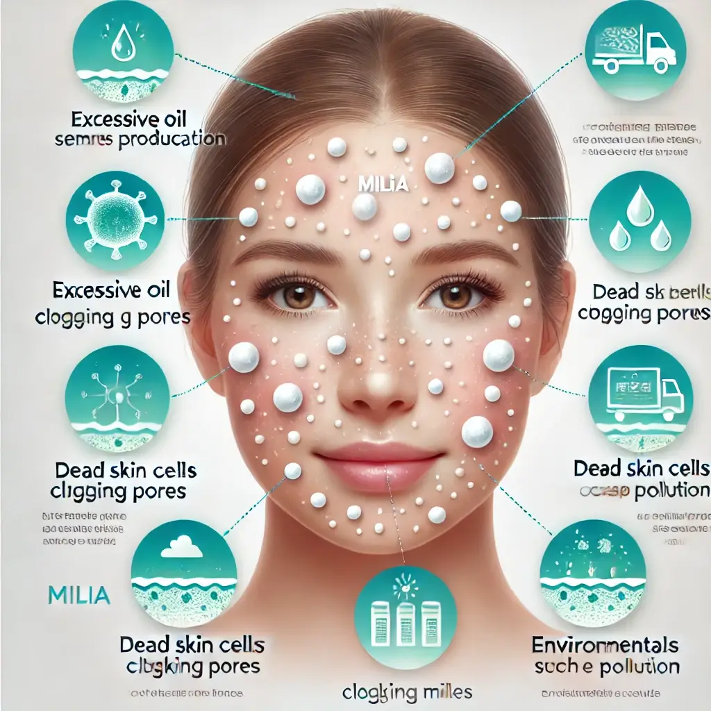 좁쌀 여드름 원인