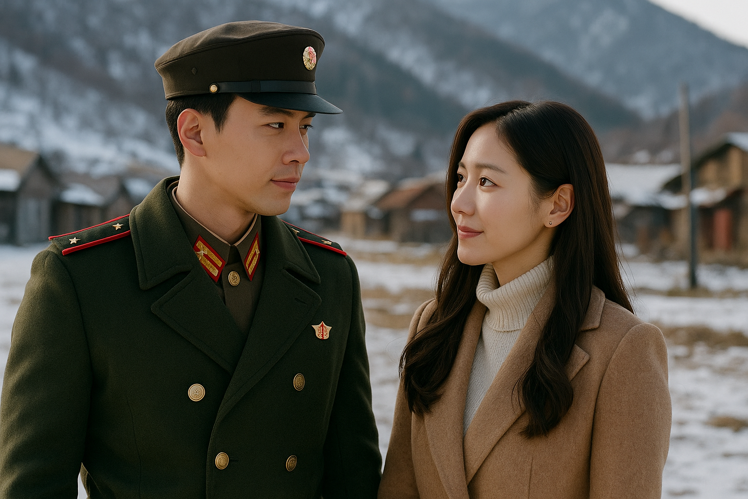 사랑의 불시착 드라마 관련 사진