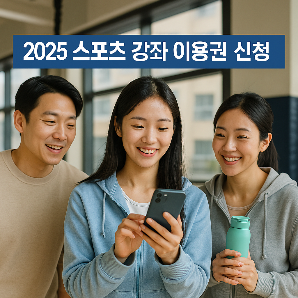 스포츠 강좌 이용권 관련 사진첨부