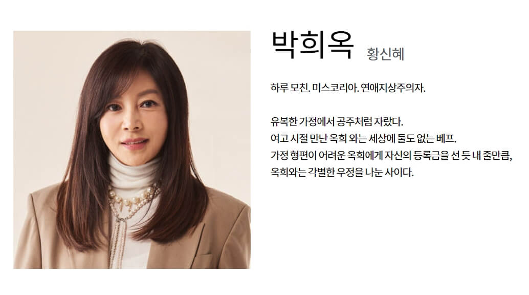 사랑의 꽈배기 등장인물 박희옥