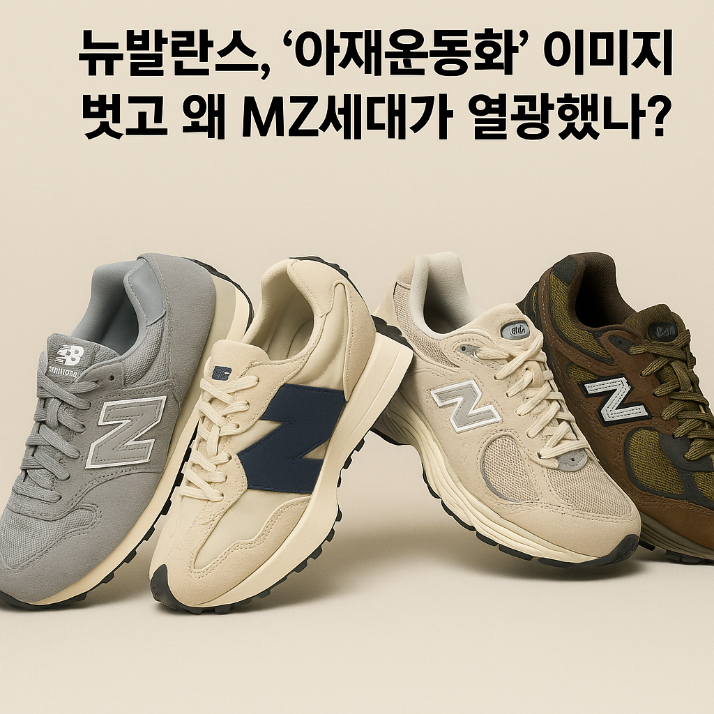 &ldquo;뉴발란스, &lsquo;아재운동화&rsquo; 이미지 벗고 MZ세대 필수템?&rdquo;