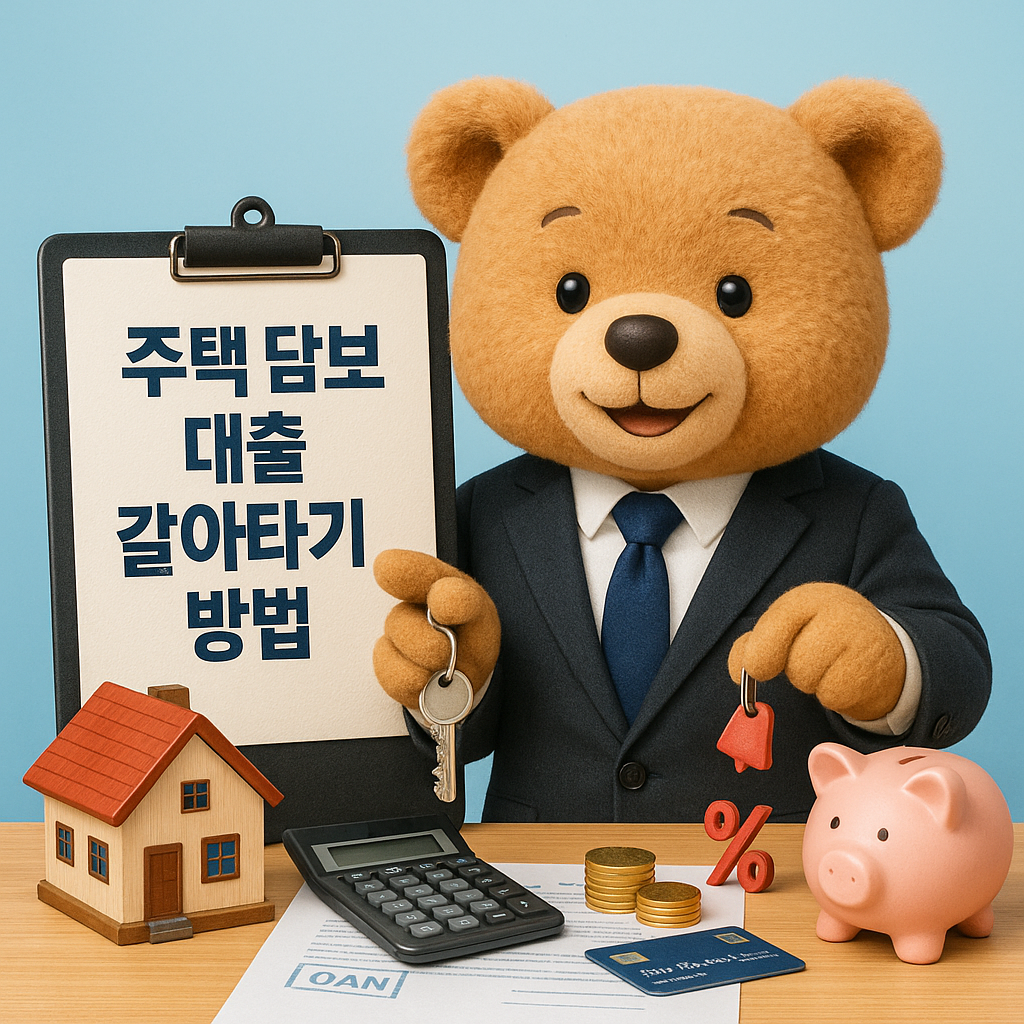 주택 담보 대출 갈아타기 방법