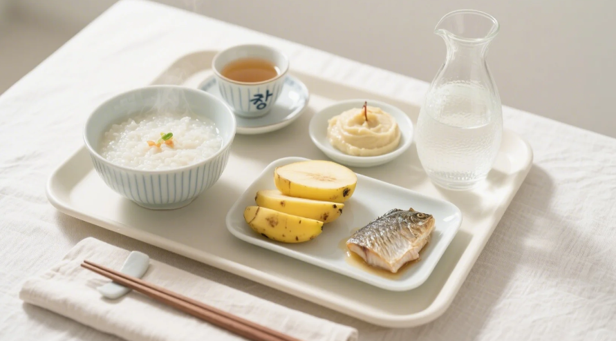 장염에 좋은 음식