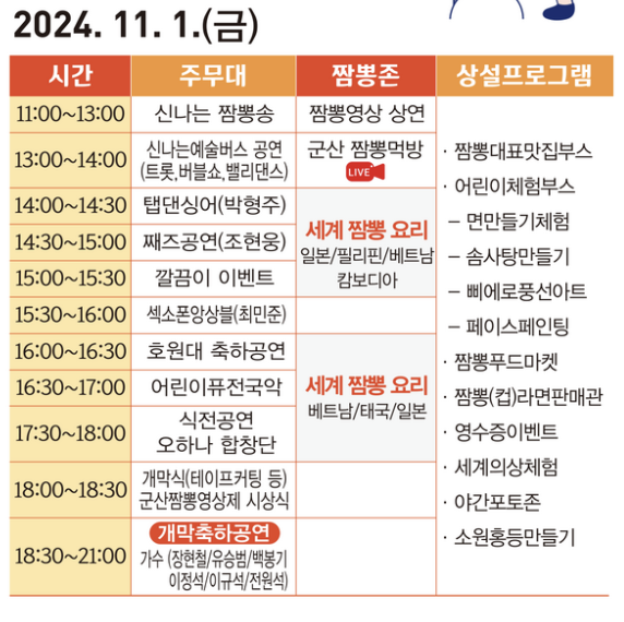 군산짬뽕페스티벌