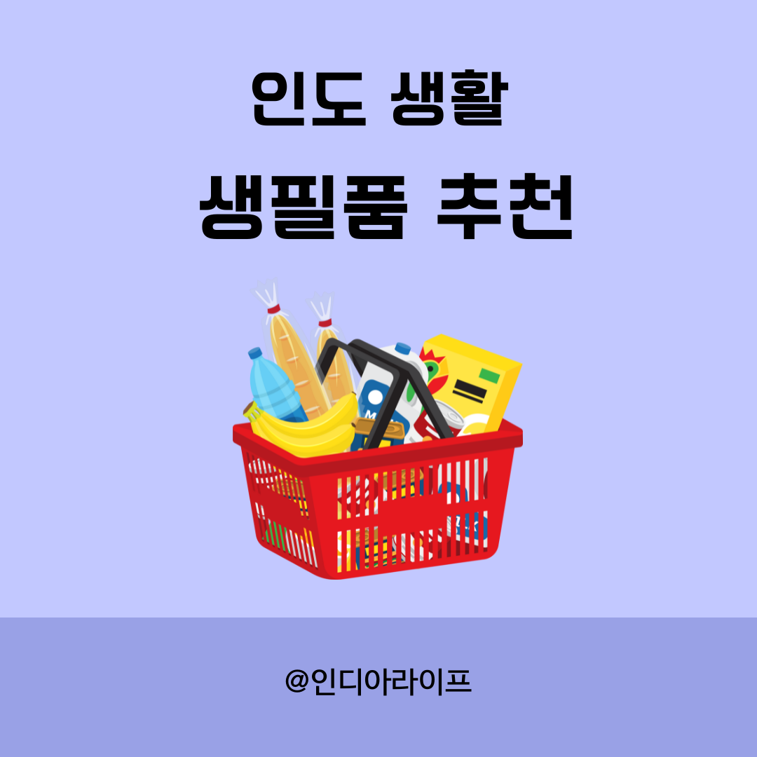 인도 마트 필수 쇼핑 리스트: 쟁여두면 든든한 주재원 추천 생필품 TOP 10