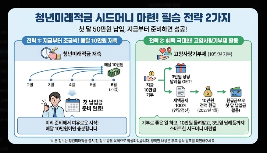 청년미래적금 은행별 금리 비교 [사전 가입 혜택] 우대 조건 및 2026년 신청 방법