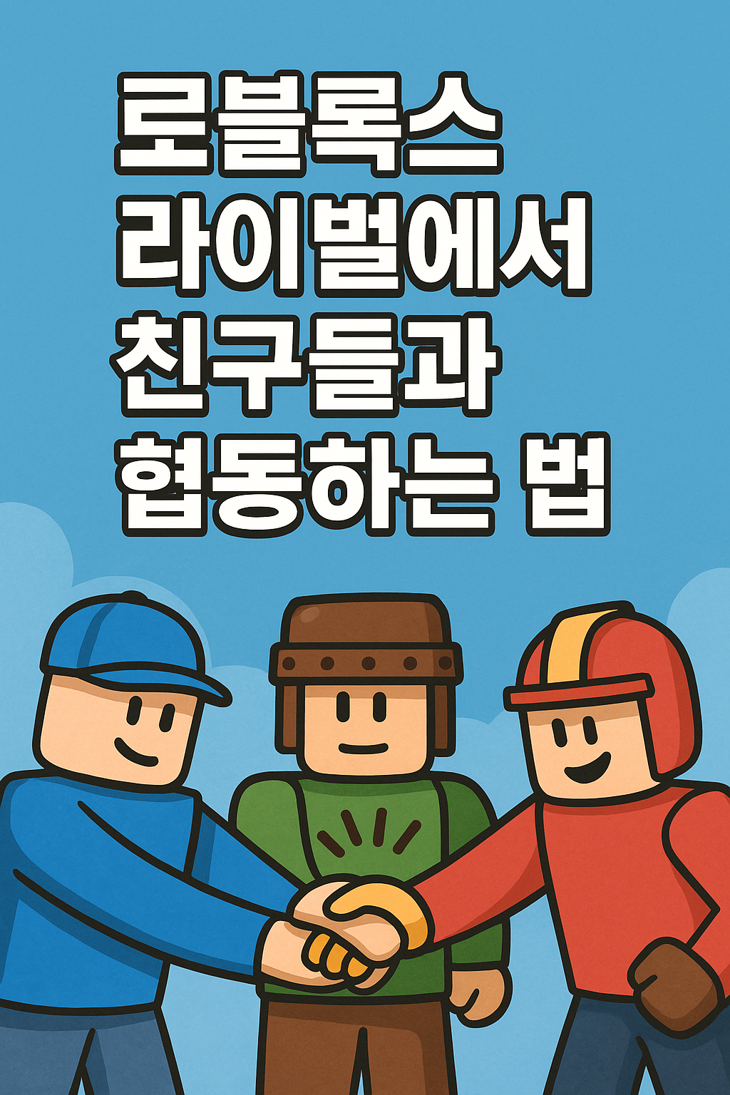 로블록스 라이벌에서 친구들과 협동하는 법
