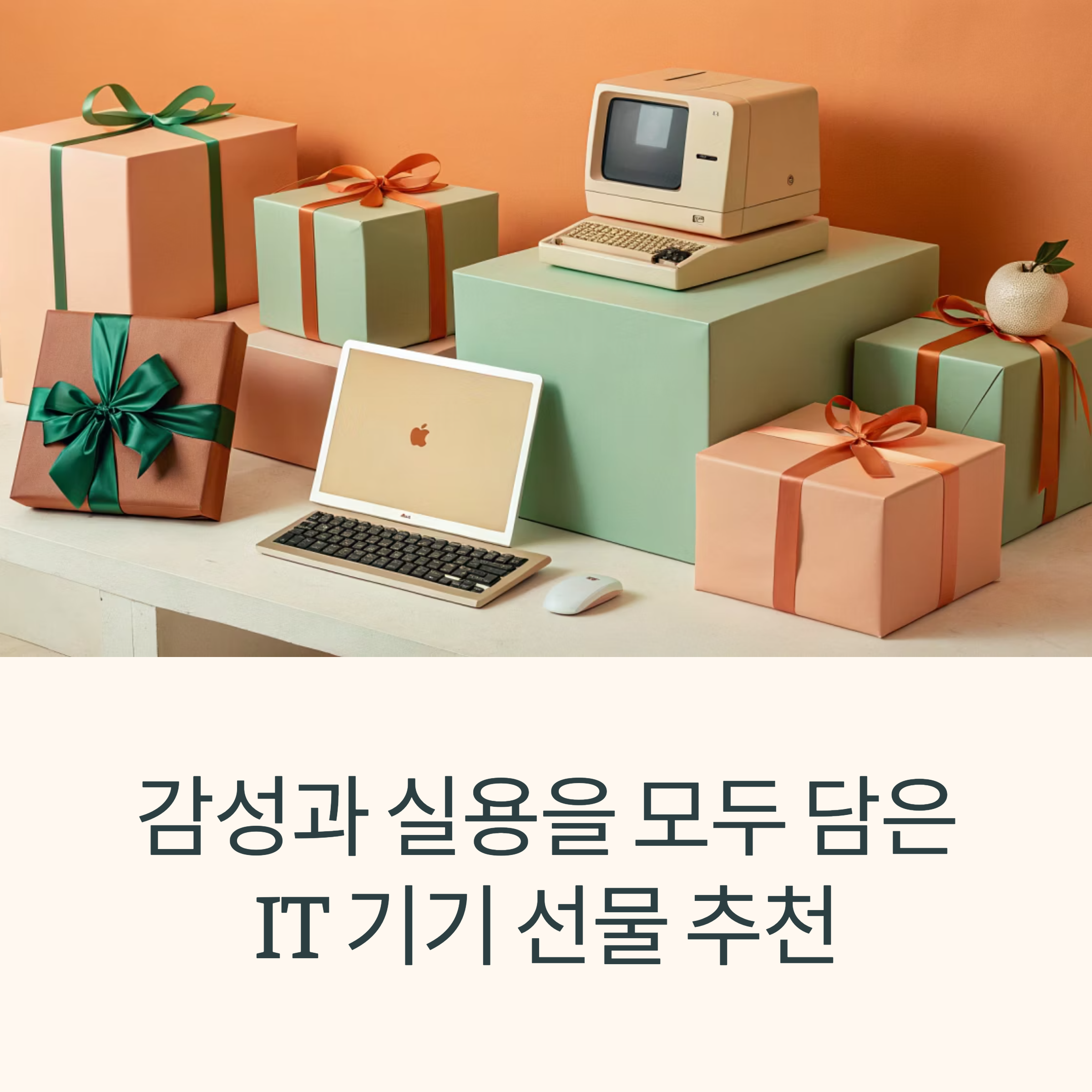 감성과 실용을 모두 담은 IT 기기 선물 추천 리스트