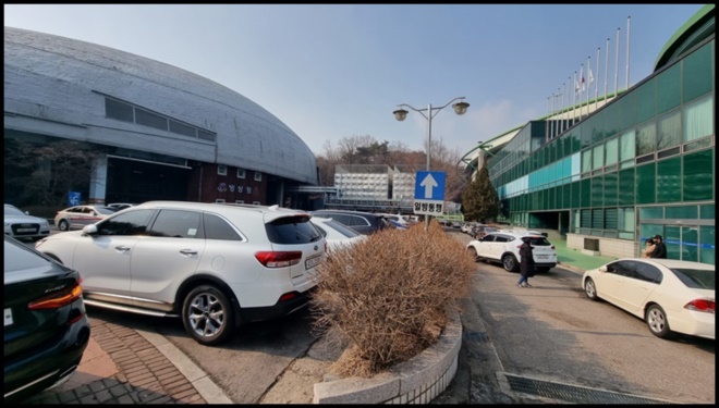 태릉국제스케이트장-주차장-만차